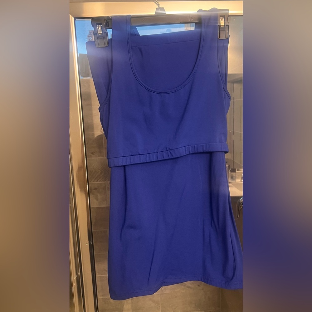 Vibrant Blue Sleeveless Dress